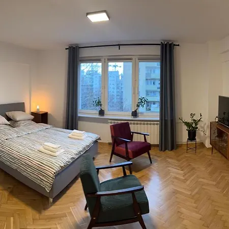 Sloneczne I Przytulne Mieszkanie Na Muranowie Lägenhet Warszawa